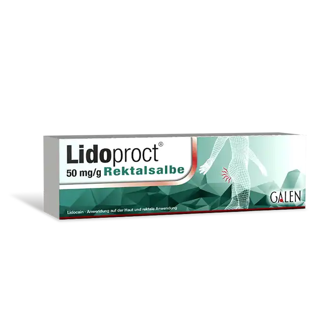 Lidoproct<sup><small>®</small></sup> Rektalsalbe